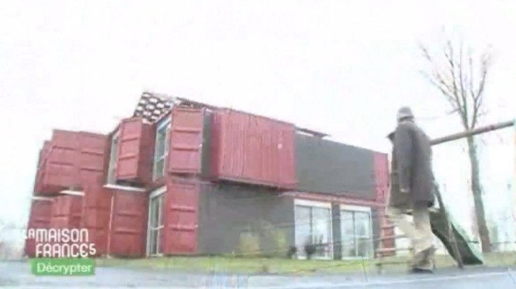 Les maisons containers dans La Maison de France 5